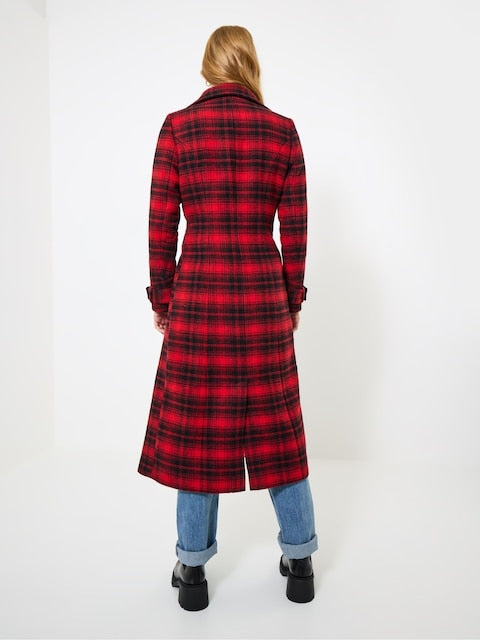 JOE BROWNS - Suzi Check Maxi Coat Coat NZ LUMA