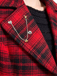 JOE BROWNS - Suzi Check Maxi Coat Coat NZ LUMA