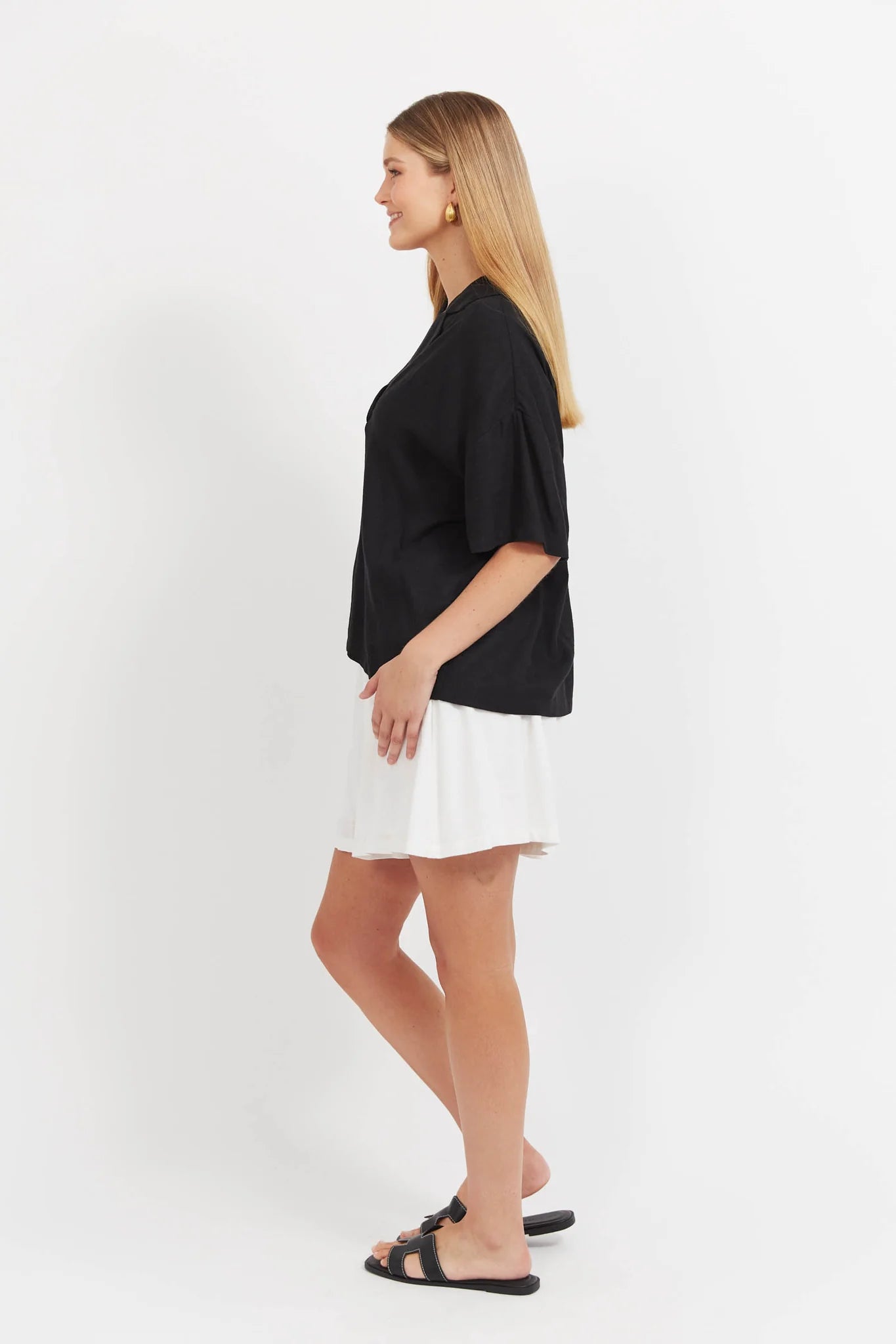 Jardin Collared Top - HAVEN TOPS NZ LUMA