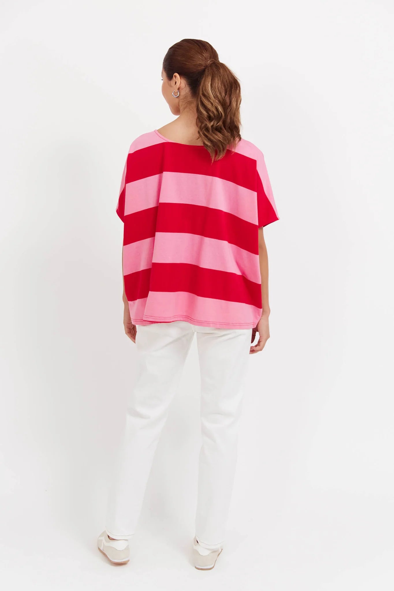 Jardin Stripe T ShIrt - HAVEN TOPS NZ LUMA