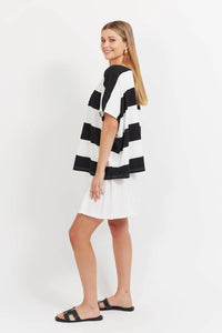 Jardin Stripe T ShIrt - HAVEN TOPS NZ LUMA