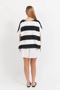Jardin Stripe T ShIrt - HAVEN TOPS NZ LUMA