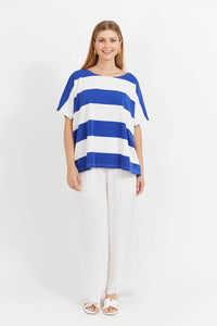Jardin Stripe T ShIrt - HAVEN TOPS NZ LUMA