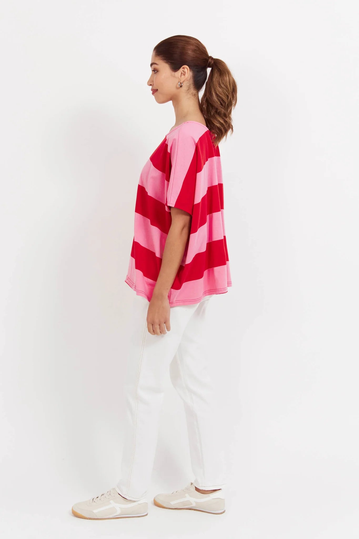 Jardin Stripe T ShIrt - HAVEN TOPS NZ LUMA
