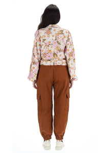 Jenn Floral Shirt - CHARLO TOPS NZ LUMA