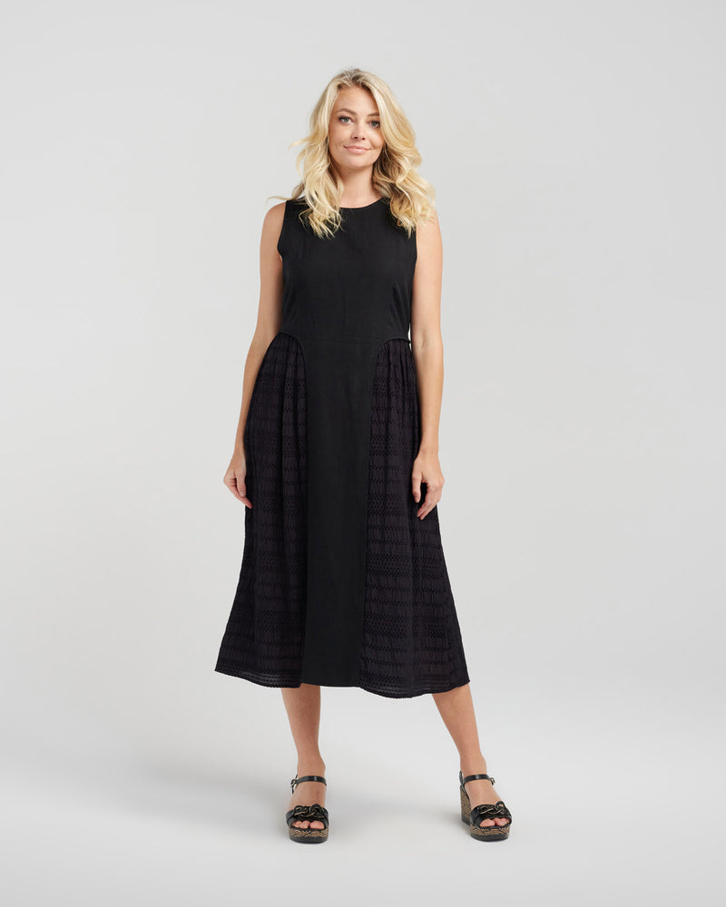 Jenny Dress - Black - ZAFINA Dress NZ LUMA