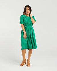 Joana Dress - Green - SEDUCE Dress NZ LUMA