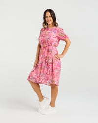 Joana Dress - Whimsy Swirl - SEDUCE Dress NZ LUMA