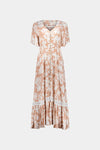 Jolander Dress - Nude Floral - LEMON TREE Dress NZ LUMA