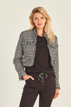 Judith Jacket - Houndstooth - LEMON TREE