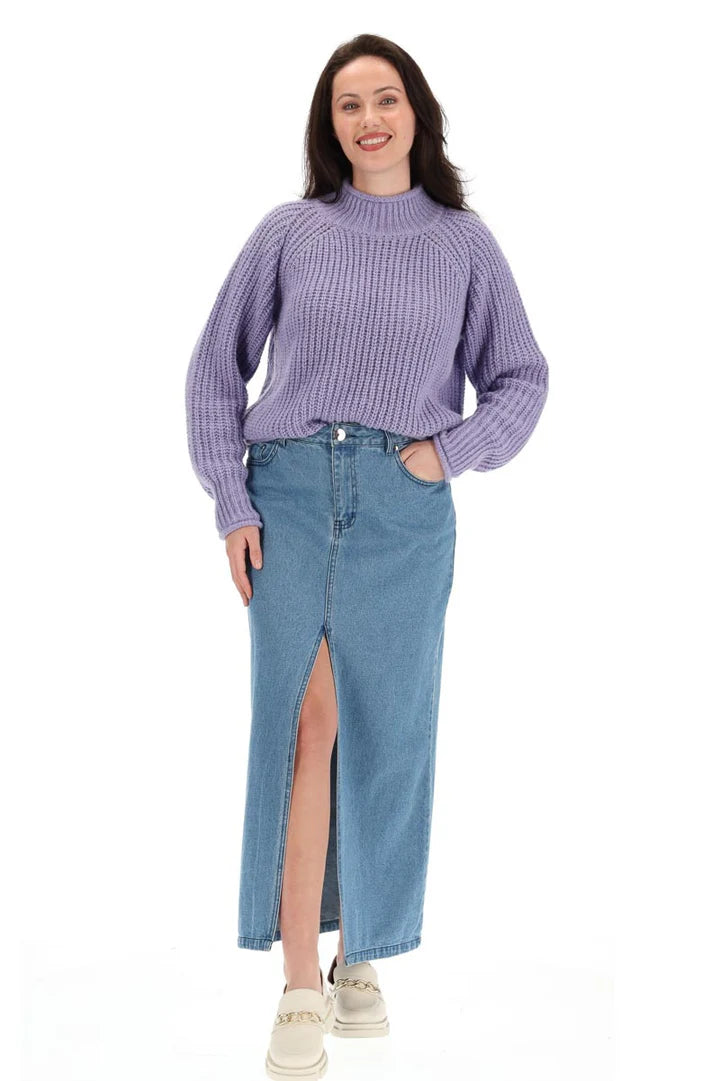 Kaylee Jumper - Lilac - CHARLO