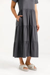 Kendall Dress - Graphite - HOME LEE Dress NZ LUMA