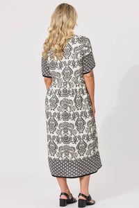 LEMON TREE - Madonna Dress - Black Persian Dress NZ LUMA