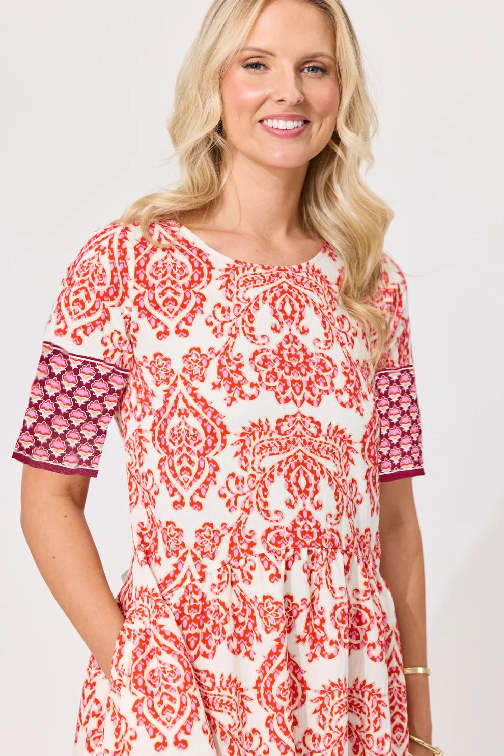 LEMON TREE - Madonna Dress - Pink Persian NZ LUMA