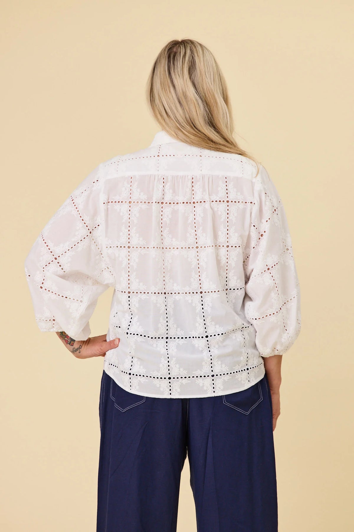 LIBERTINE - Belle Blouse - Coconut