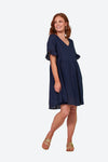 La Vie Dress - EB &IVE Dress SAPPHIRE SMALL LARGE MEDIUM X-LARGE NZ LUMA