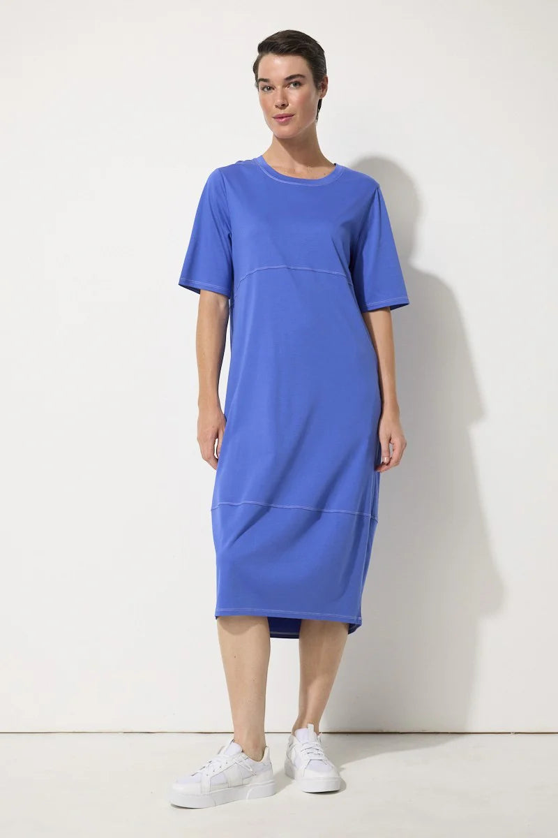 Lantern Dress - Blue Mist - MARCO POLO Dress NZ LUMA
