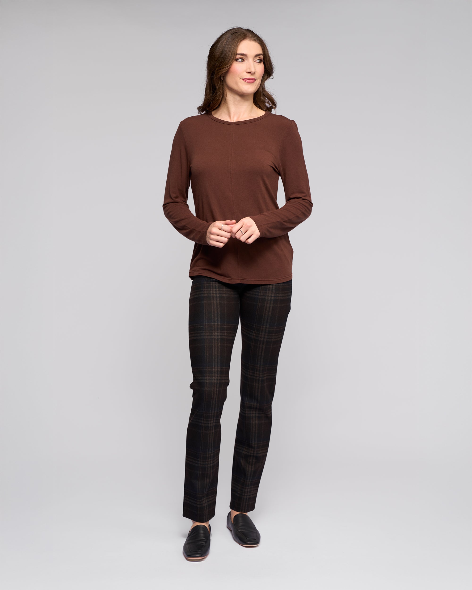 Layer Top - Chocolate - VASSALLI Top NZ LUMA