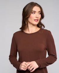 Layer Top - Chocolate - VASSALLI Top NZ LUMA