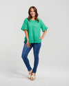 Leah Top - Green - SEDUCE Top Green 20 10 18 8 16 14 12 NZ LUMA