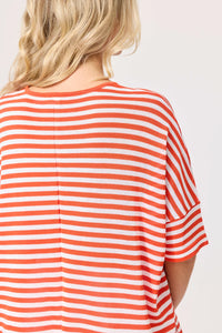 LEMON TREE - Candella Knit - White Orange