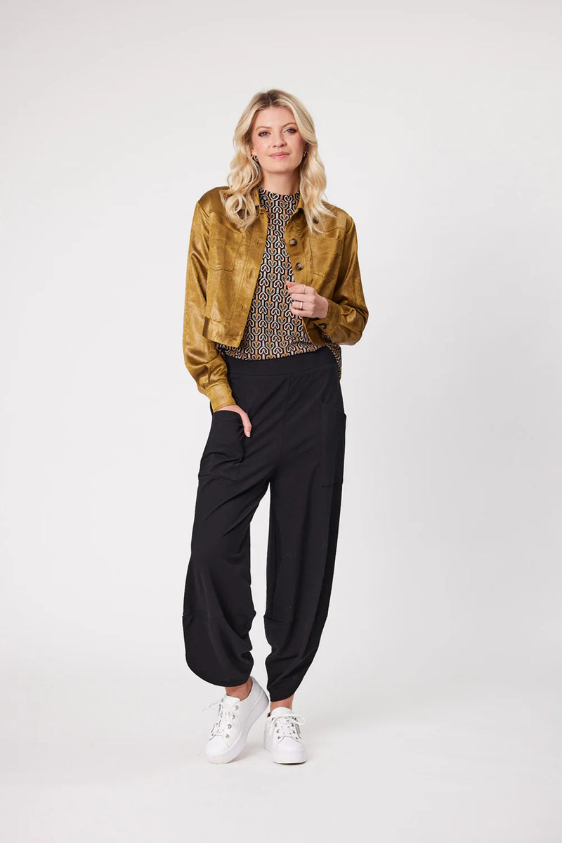 Lenore Pant Black - LEMON TREE Pant NZ LUMA