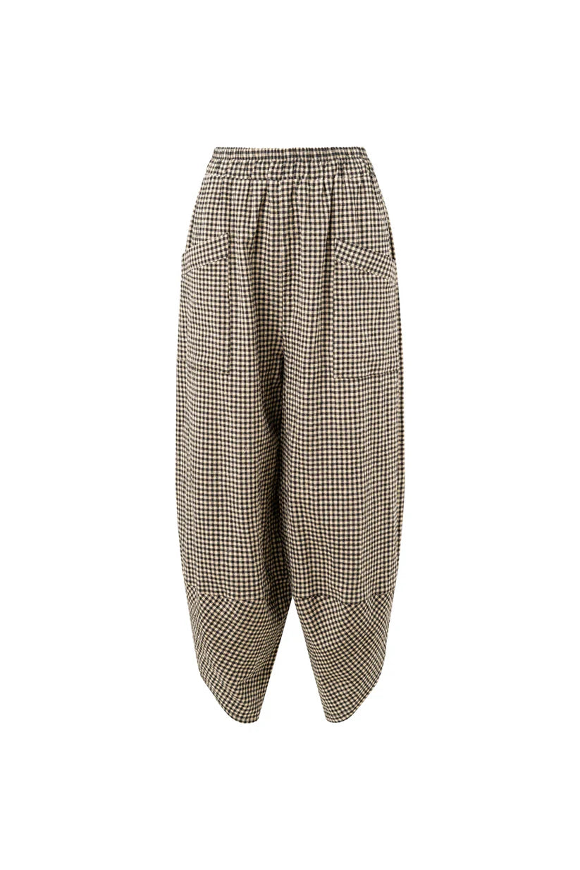 Lenore Pant Gingham - LEMON TREE Pant NZ LUMA