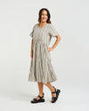 Leona Dress - Ivory Weave - SEDUCE Dress NZ LUMA