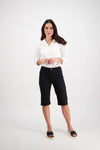 Lightweight Straight Leg Short - Black - VASSALLI Pant NZ LUMA