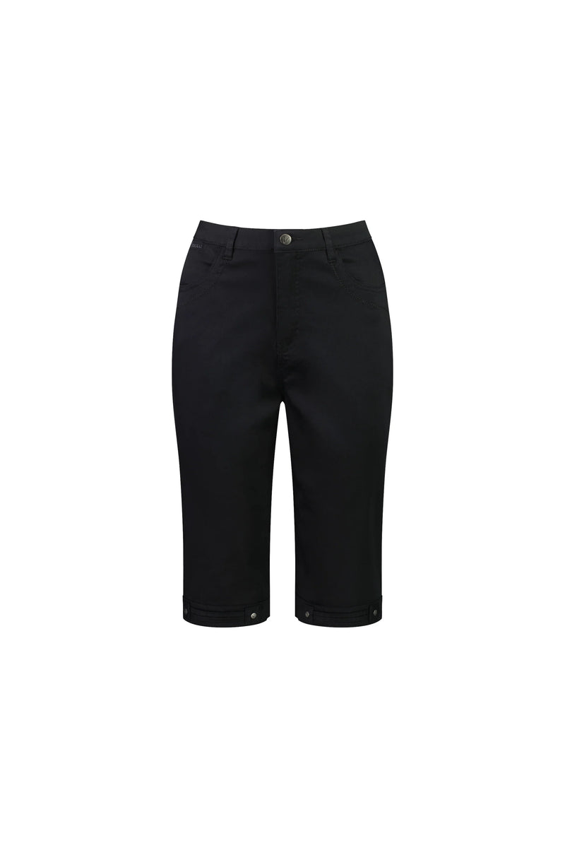 Lightweight Straight Leg Short - Black - VASSALLI Pant NZ LUMA