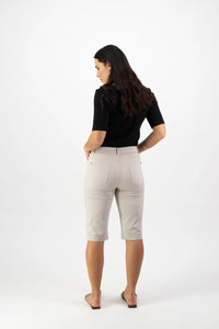 Lightweight Straight Leg Short - Pumice - VASSALLI Pant NZ LUMA