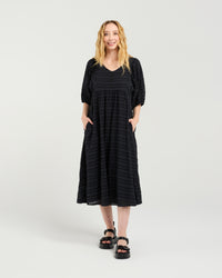 Linda Dress - Black - SEDUCE Dress NZ LUMA