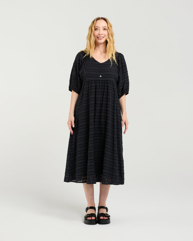 Linda Dress - Black - SEDUCE Dress NZ LUMA