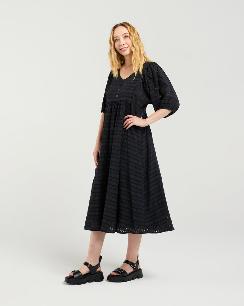 Linda Dress - Black - SEDUCE Dress NZ LUMA