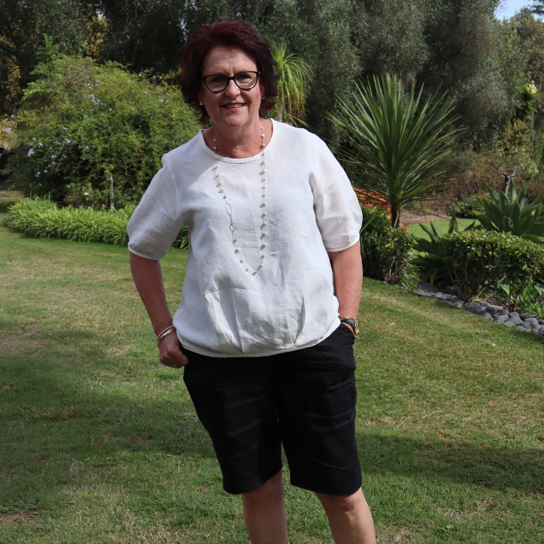 Linen Shorts - CARTER THE LABEL Shorts NZ LUMA