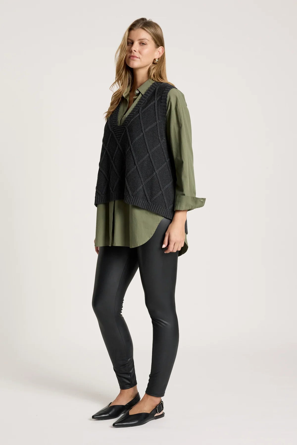 Liora Knit Vest - EB+iVE