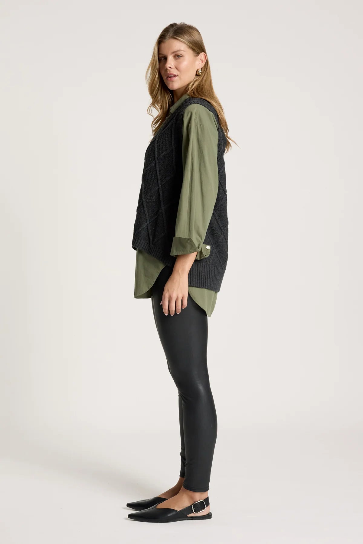 Liora Knit Vest - EB+iVE