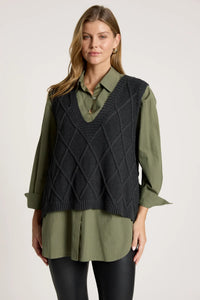 Liora Knit Vest - EB+iVE