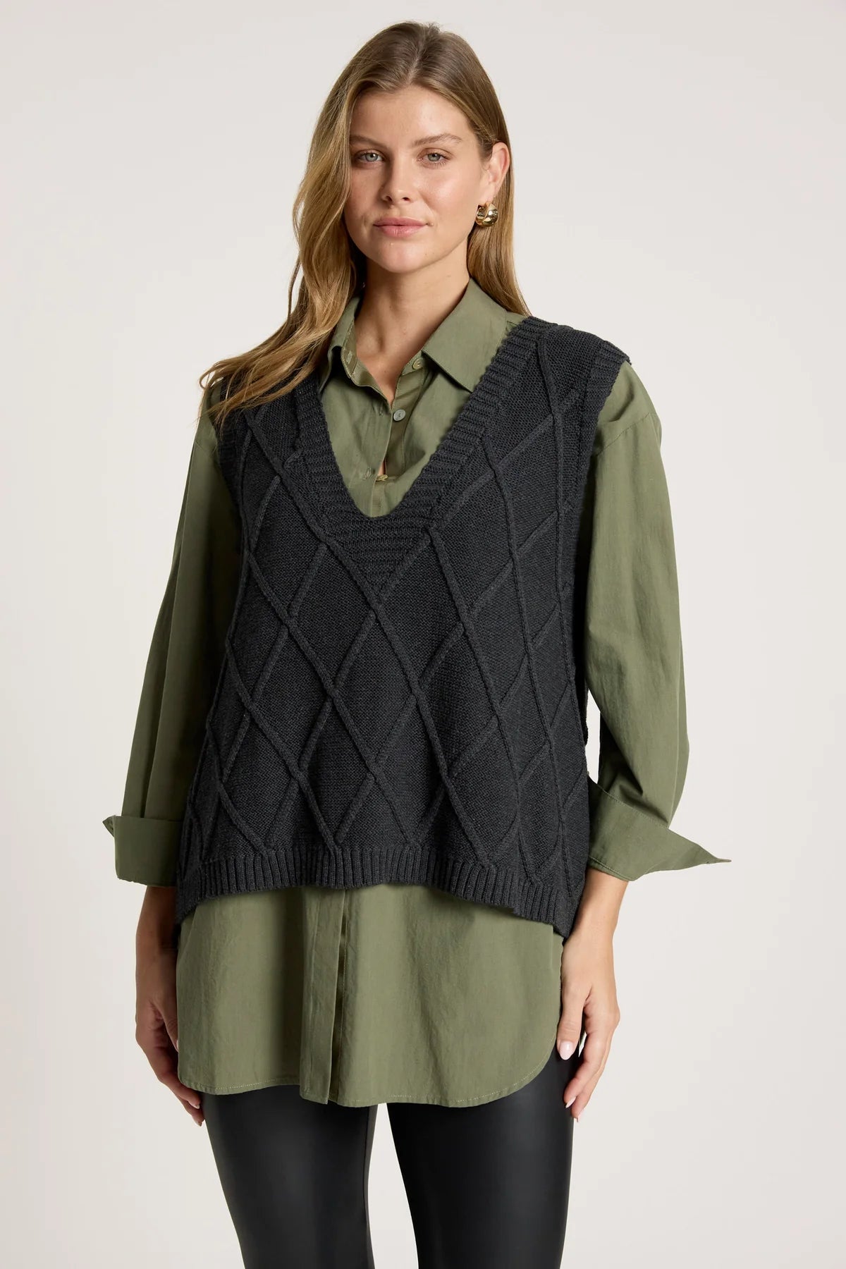 Liora Knit Vest - EB+iVE