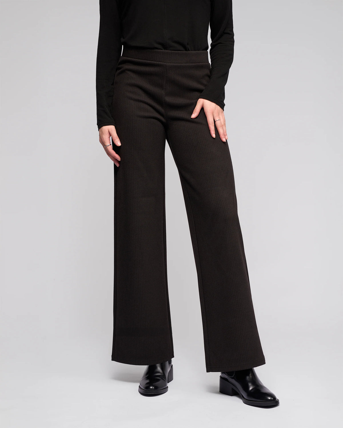 Loft Wide Leg Pull On - Metro - VASSALLI Pant NZ LUMA