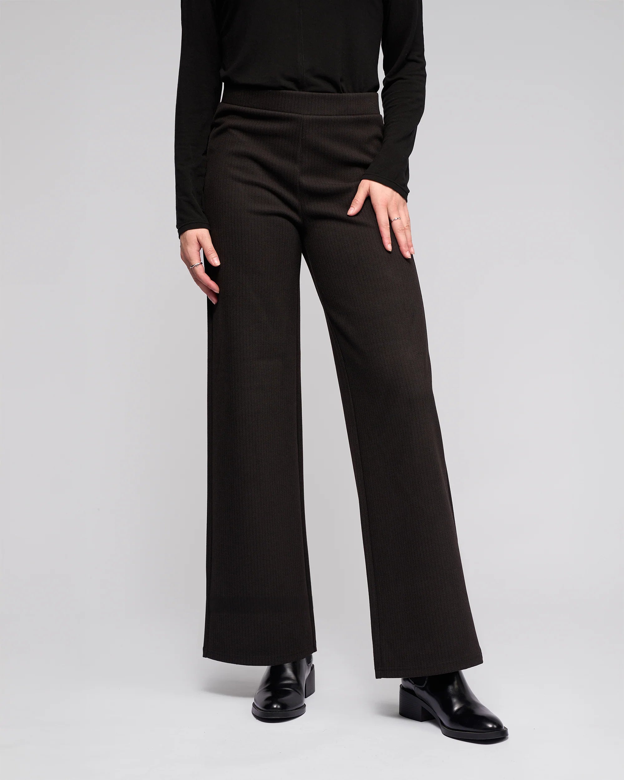 Loft Wide Leg Pull On - Metro - VASSALLI Pant NZ LUMA