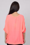 Lola Swing Top - Coral - CHARLO Top NZ LUMA