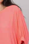 Lola Swing Top - Coral - CHARLO Top NZ LUMA