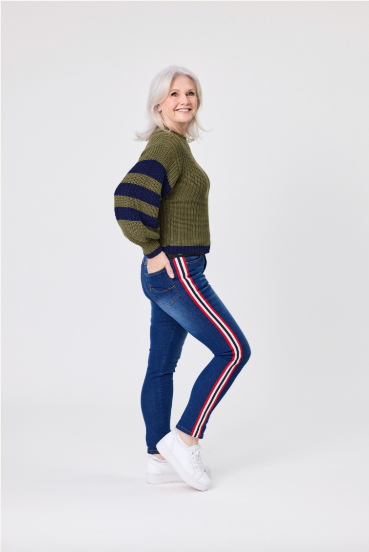 Lorna Denim Pant - Denim - LEMON TREE Pant NZ LUMA