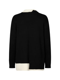 MARCO POL0 -  Layered Rib Sweater