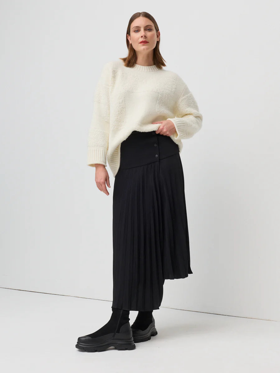 MARCO POL0 - Pleated Wrap Skirt