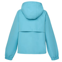 Maggie Women's Rain Coat - Aqua - MOKE Jacket NZ LUMA