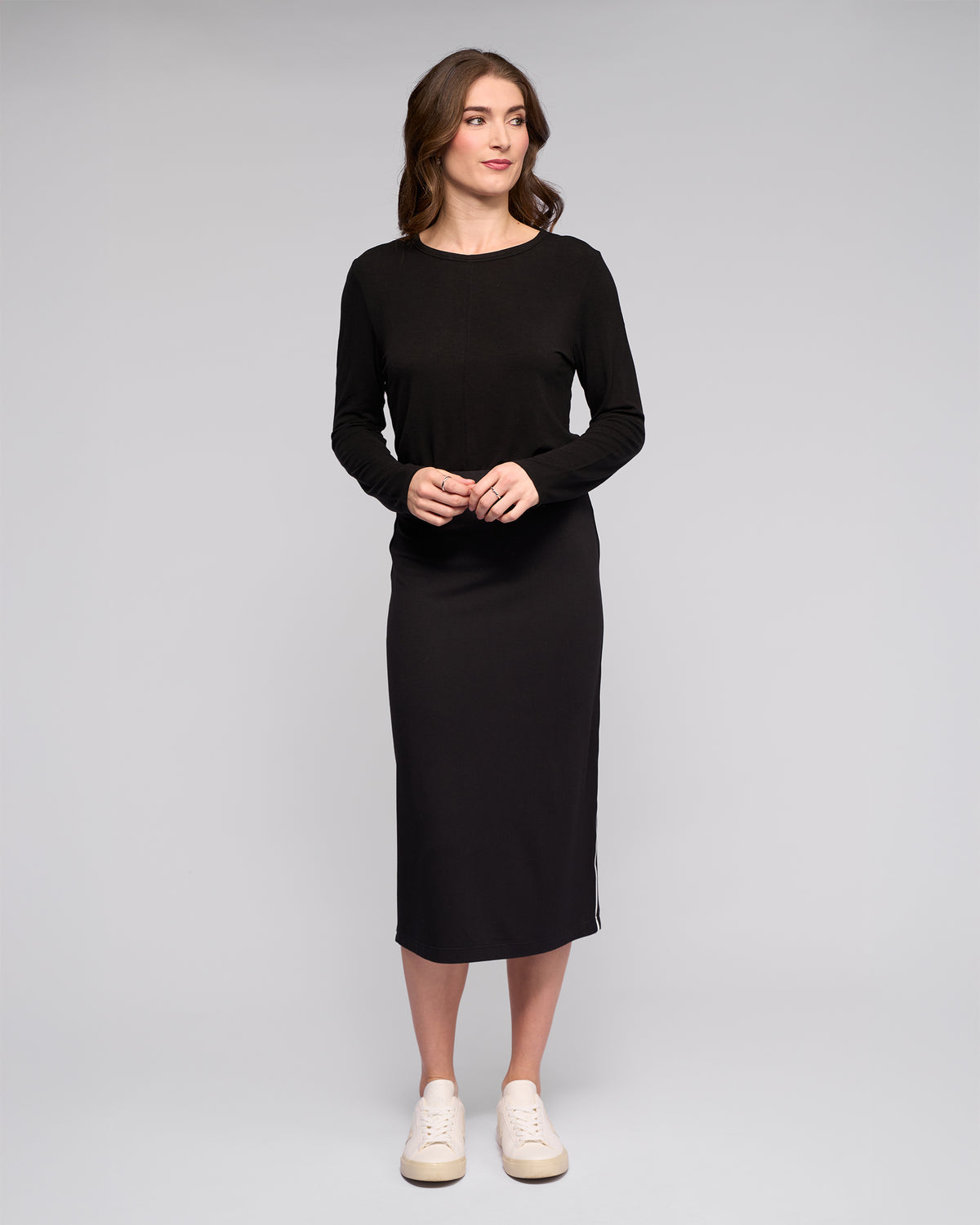 Maple Knit Skirt - Black - VASSALLI Skirt NZ LUMA