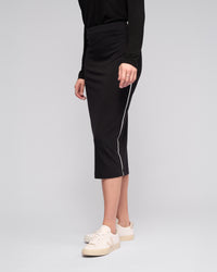 Maple Knit Skirt - Black - VASSALLI Skirt NZ LUMA