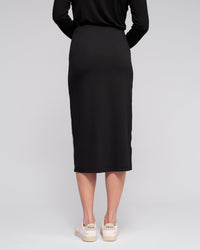 Maple Knit Skirt - Black - VASSALLI Skirt NZ LUMA